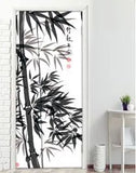 Adesivo para Porta Bambu Japonês