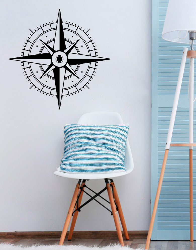 Adesivo Decorativo Rosa dos Ventos – PG Adesivos
