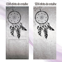 Adesivo para Porta Filtro dos Sonhos Sabedoria