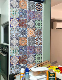 Papel de Parede Adesivo Azulejo Portugal