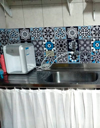 Papel de Parede Adesivo Azulejo Marine