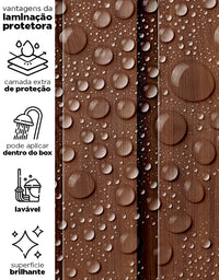 Papel de Parede Madeira Ripada Larga Capuccino