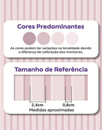 Papel de Parede Madeira Ripada Rosa