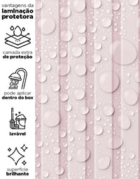 Papel de Parede Madeira Ripada Rosa