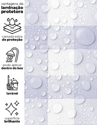 Papel de Parede Adesivo Xadrez Vichy Aquarela Lilás