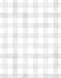 Papel de Parede Adesivo Xadrez Vichy Aquarela Cinza