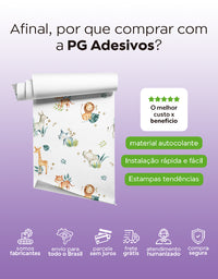 Papel de Parede Safari