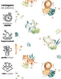 Papel de Parede Safari