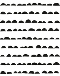 Papel de Parede Adesivo Escandinavo Preto