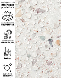 Papel de Parede Adesivo Granilite Boho