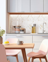 Papel de Parede Adesivo Mármore Gold