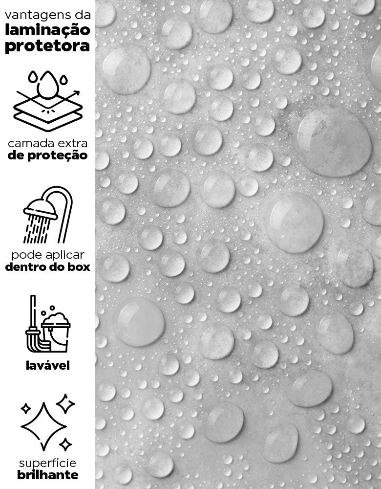 Papel de Parede Adesivo Cimento Queimado Industrial