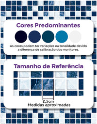 Papel de Parede Adesivo Pastilhas Classic