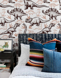 Papel de Parede Adesivo Dinossauros