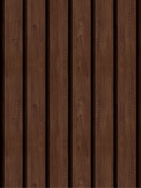 Papel de Parede Madeira Ripada Larga Chocolate